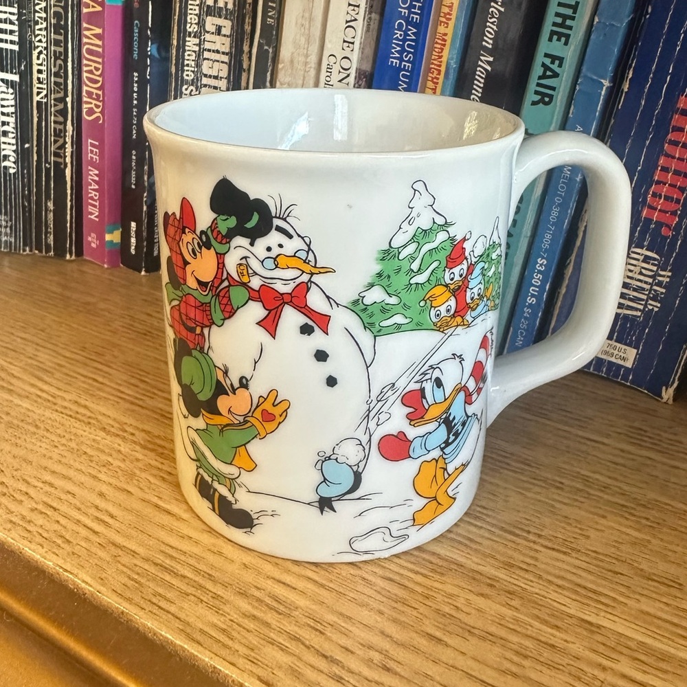 Mickey Snowman Mug